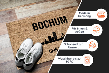 Fußmatte Bochum Skyline